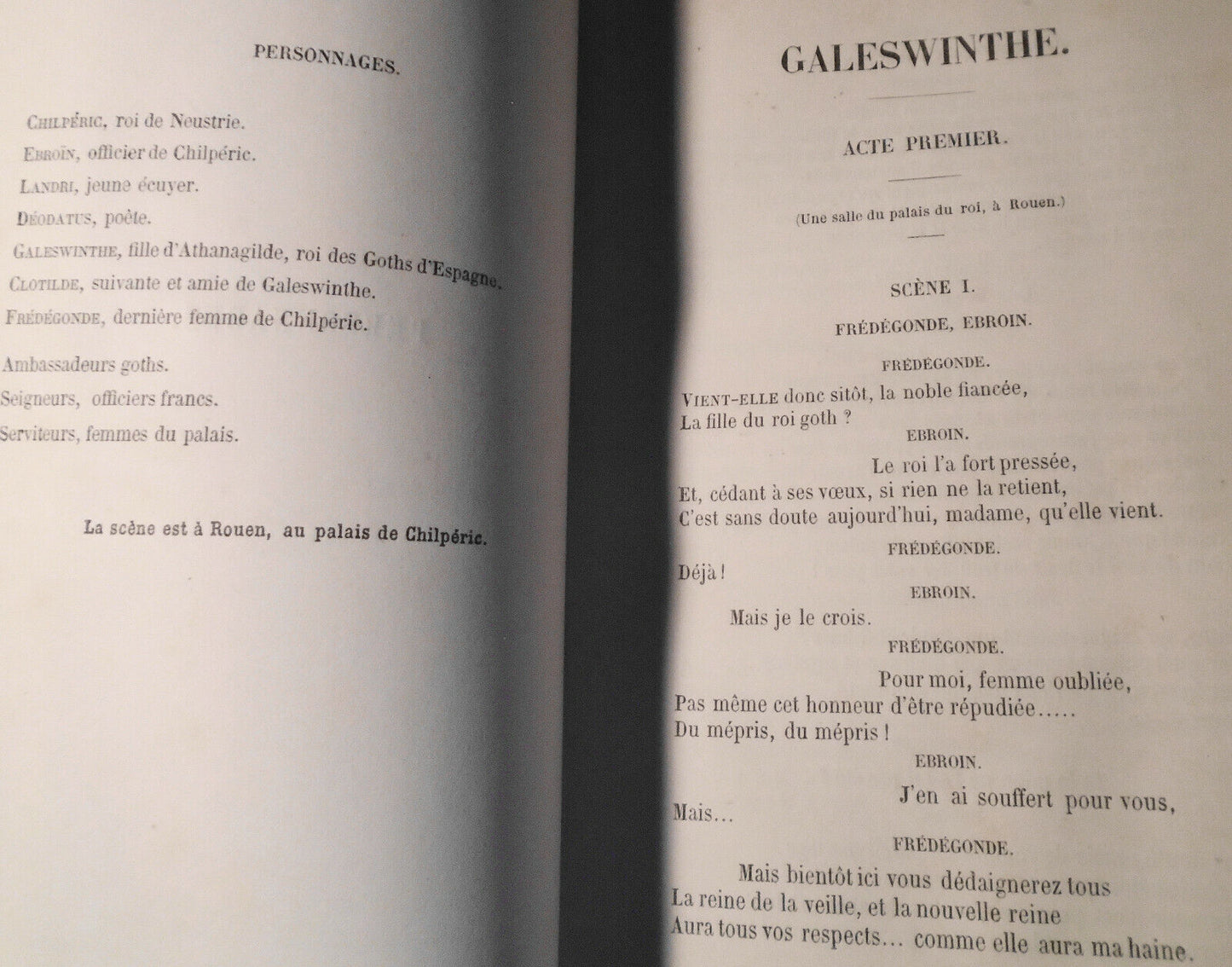 1856 Galeswinthe drame en 5 actes et en vers -Charles-Ambroise-Napoleon Maignien