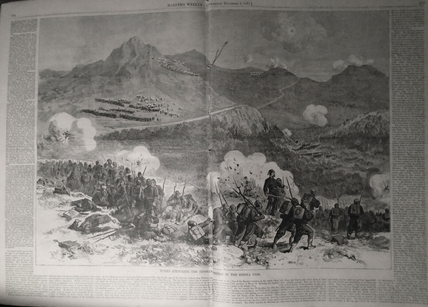 Harper's Weekly Nov 3, 1877 Original Complete Issue - The Millennium by Th. Nast