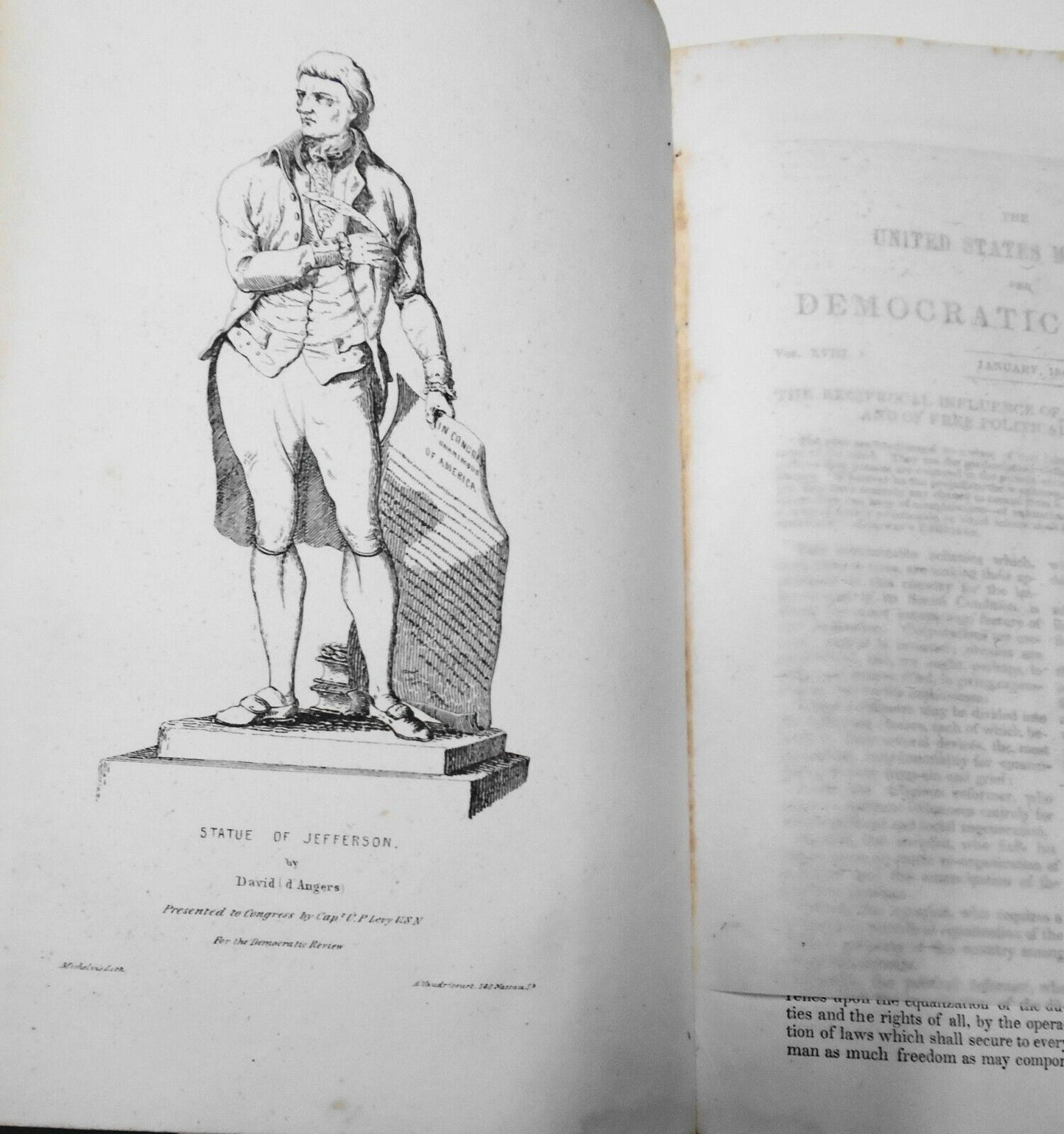 The United States Magazine and Democratic Review, Jan 1846 - Nathaniel Hawthorne