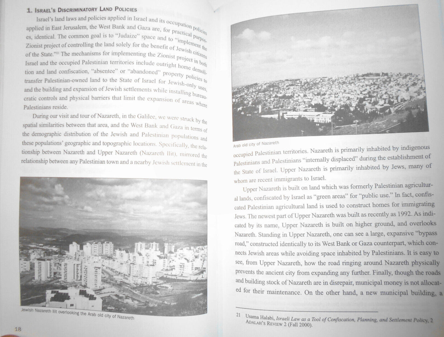 The Al Aqsa Intifada and Israel's Apartheid. 2001. National Lawyers Guild.