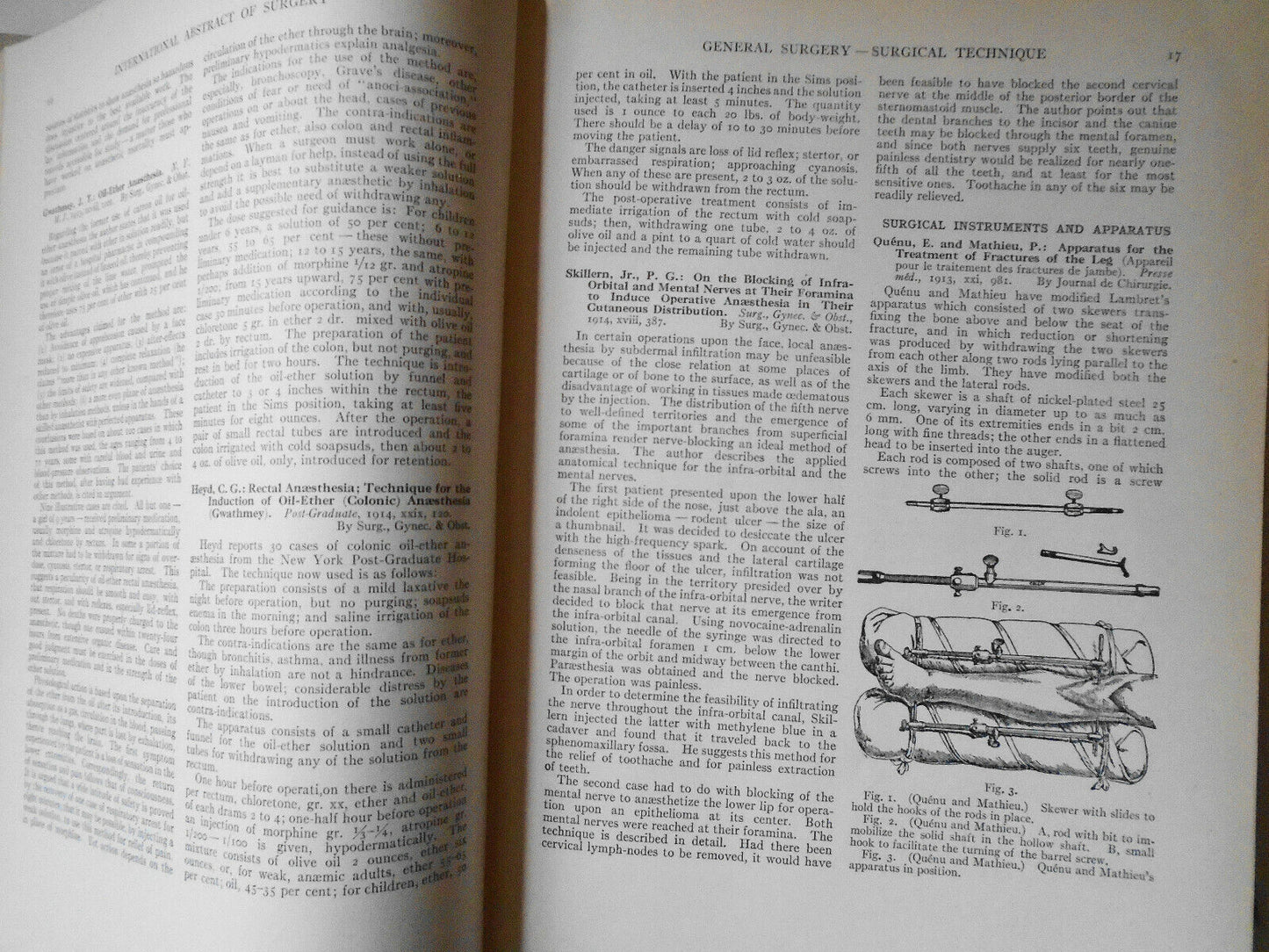International Abstract Of Surgery --  Vol. 19, July To December, 1914