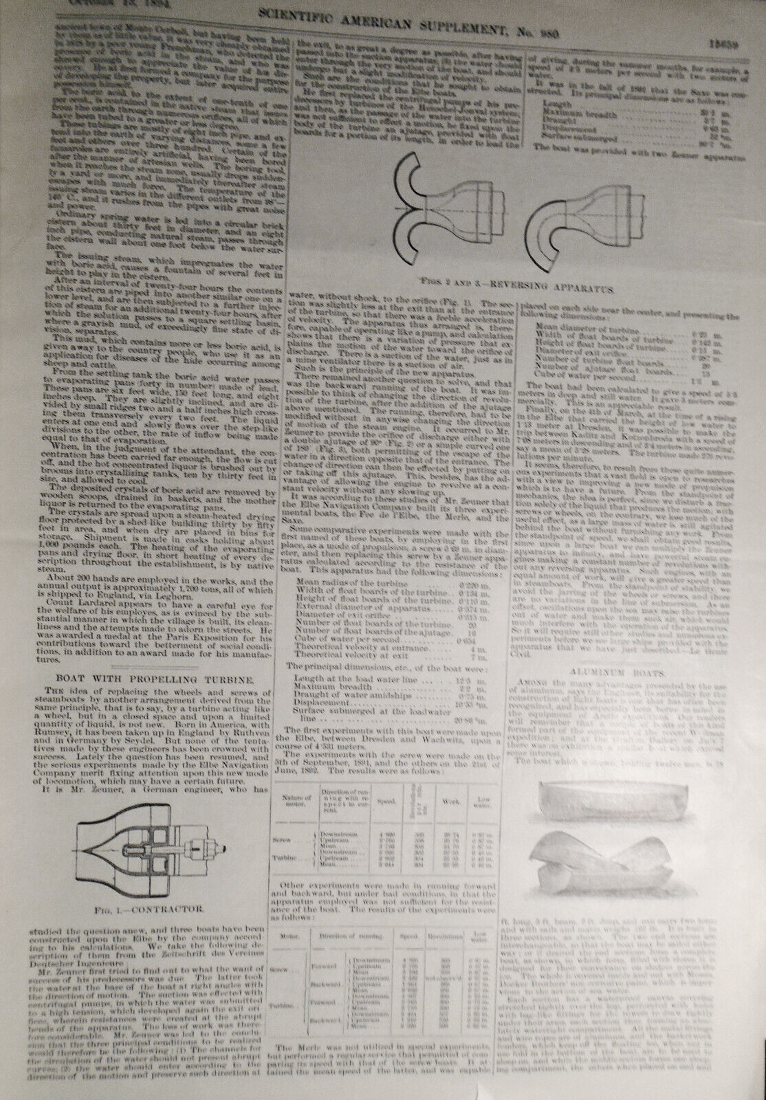 Scientific American Supplement, 980. October 13, 1894. - Complete Original Issue