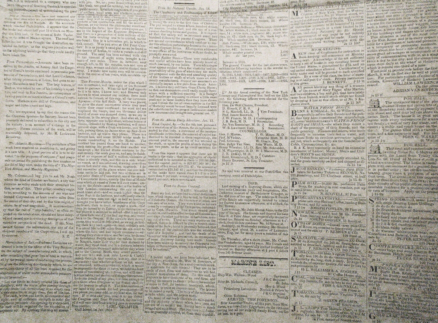 The New-York Evening Post, January 18, 1825