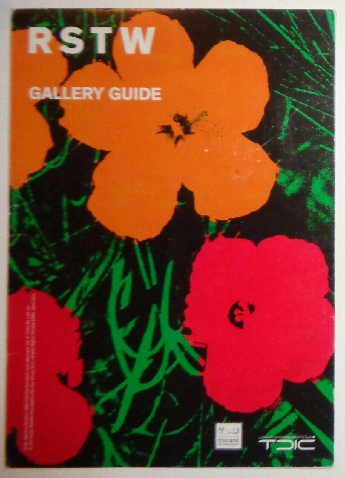 RSTW Gallery Guide collection Larry Gagosian /Warhol Rauschenberg Abu Dhabi 2010