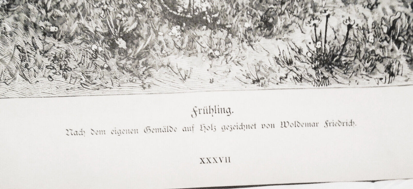 Fruhling, by Woldemor Friedrich -- 1882