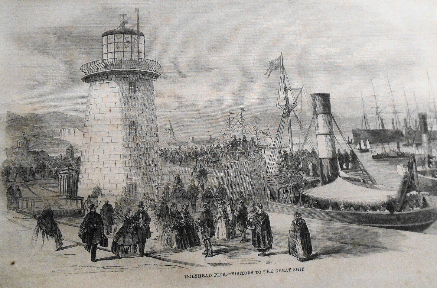 The Illustrated London News, October 22, 1859. Great Eastern; Glasgow Waterworks