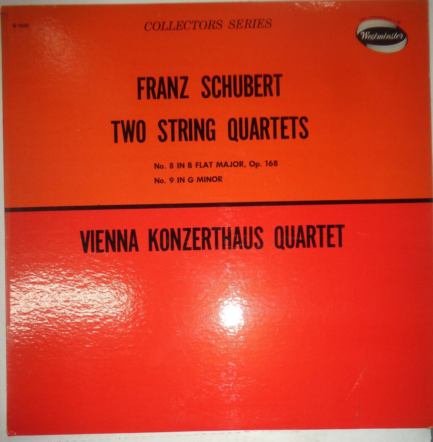 FRANZ SCHUBERT: 6 LPs String Lot  - Vienna Konzerthaus Quartet - Westminster