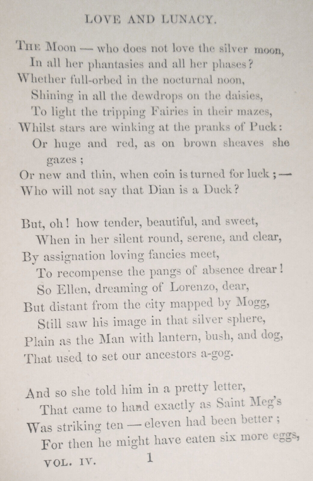 1864 The poetical works of Thomas Hood: with some account of the author - 4 Vols