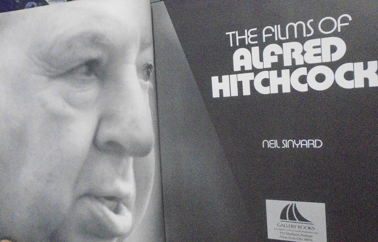 The Films of Alfred Hitchcock, by Neil Sinyard, & same by Robert Harris. 2 books