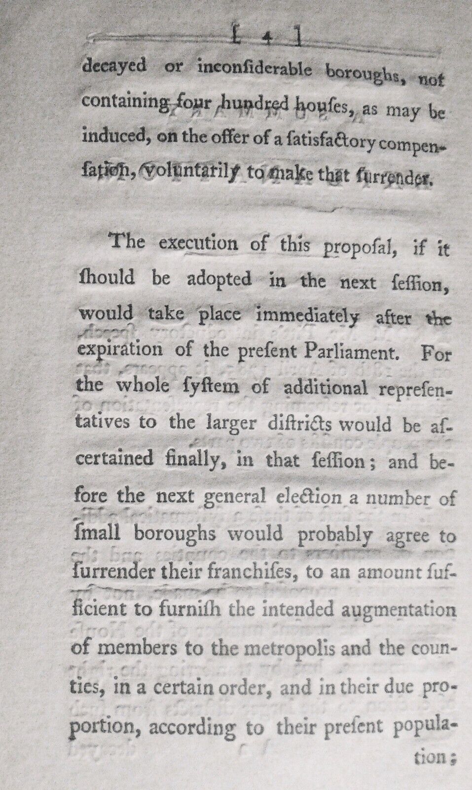 1785 A summary explanation of the principles of Mr. Pitt's intended bill ...