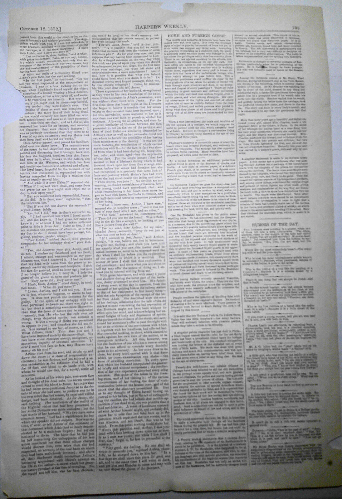 Patenburg Massacre, Killing of Denis Powell - Harper's Weekly, October 12, 1872
