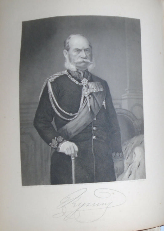 William I, Emperor of Germany -- 1873 engraving  - Duyckinck Portrait Gallery