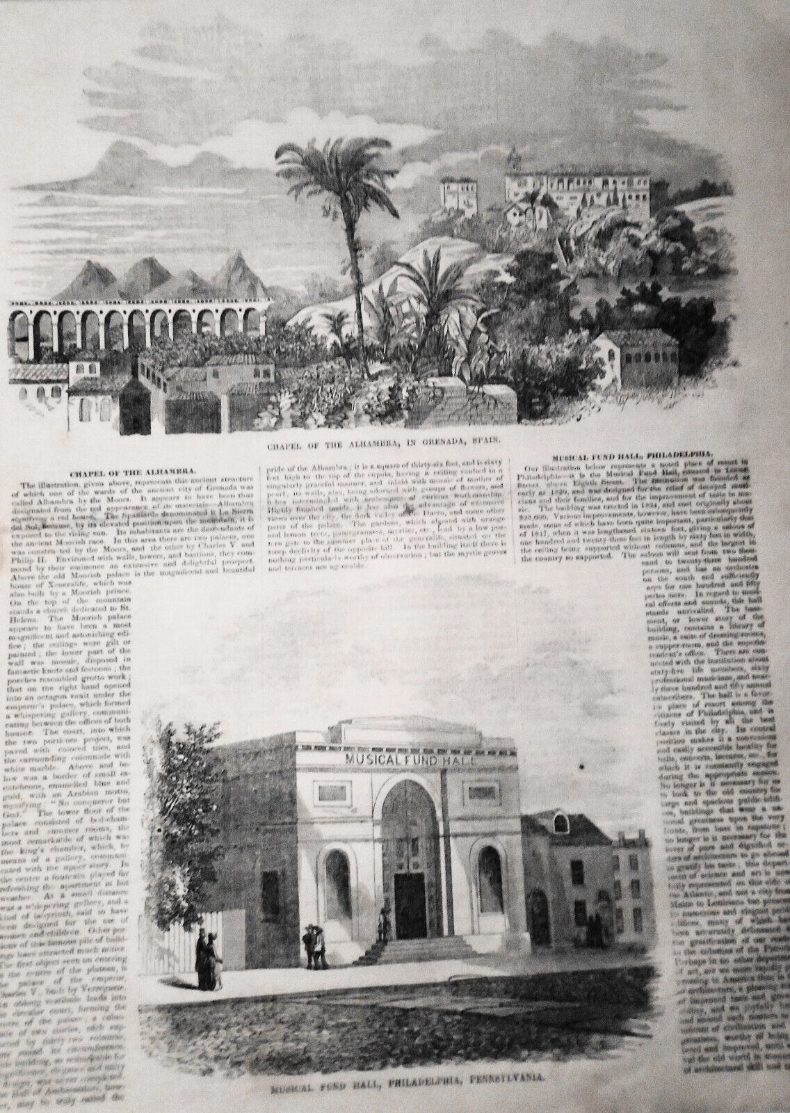 Gleason's Pictorial, May 20, 1854 - Salmon Fishing; Savannah Steamer; Oldtown ME