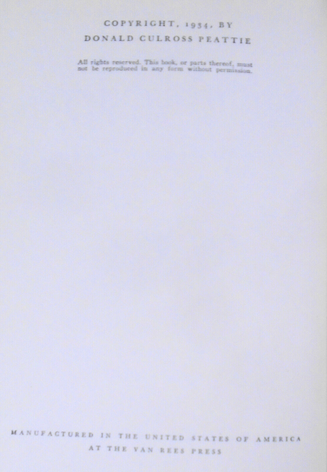 The Bright Lexicon, by Donald Culross Peattie. SIGNED. 1934.