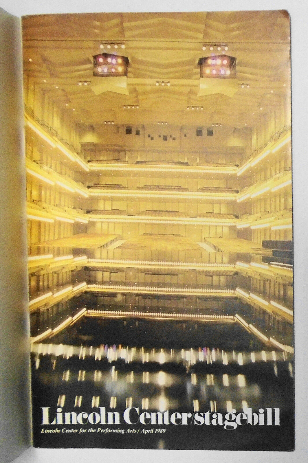 A Tribute To Bette Davis - Stagebill - April 1989 - Lincoln Center