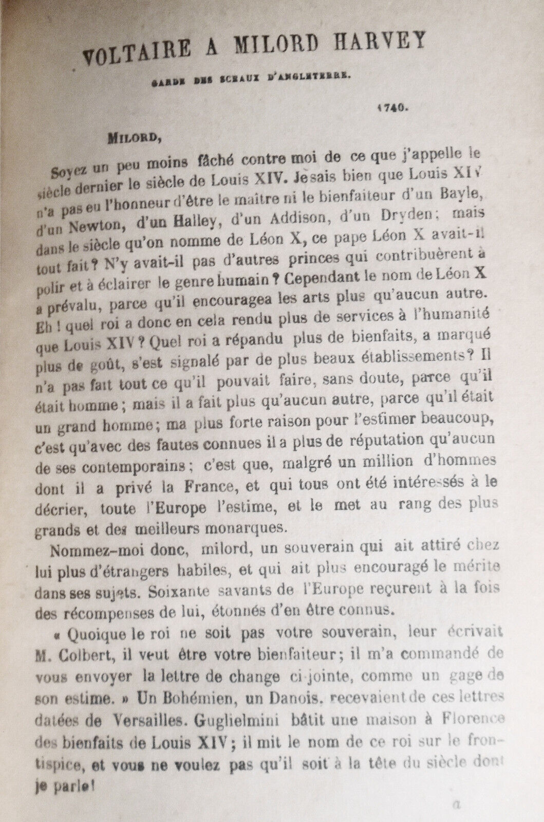 Le Siecle de Louis XIV, by Voltaire. [1930]