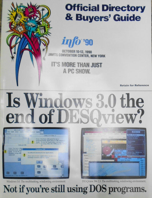 Info '90 : Official directory & buyers' guide  Information Management Exposition