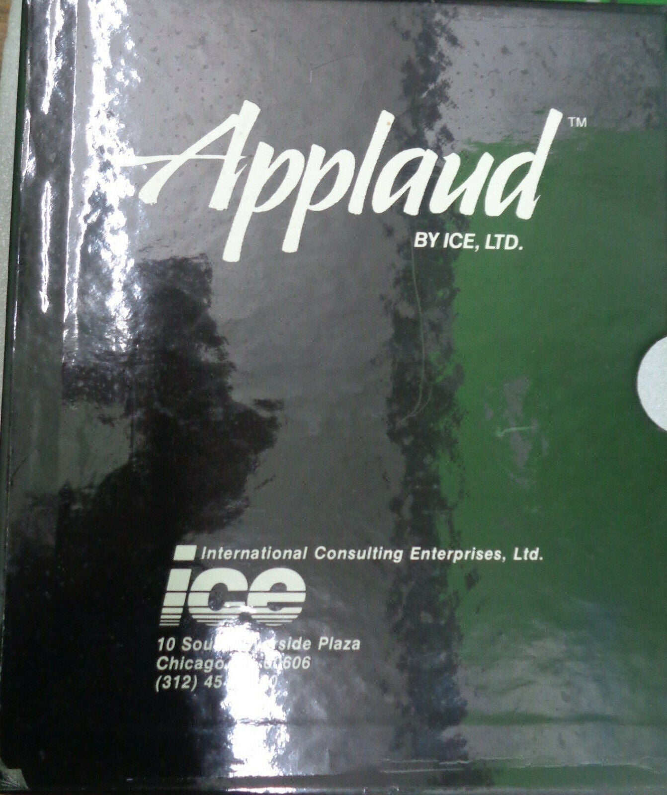 APPLAUD 2.0, by ICE, Ltd. -1989 [Computer Aided Software Engineering]  PC/MSDOS