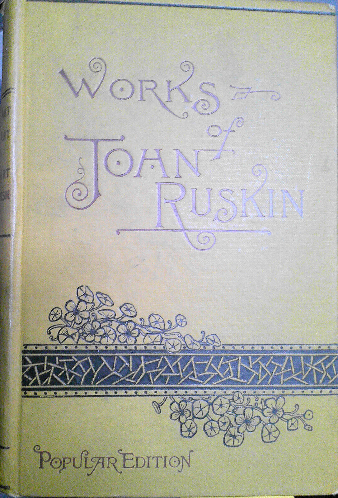 Works of John Ruskin - Lectures on Art - Popular Edition, 1885