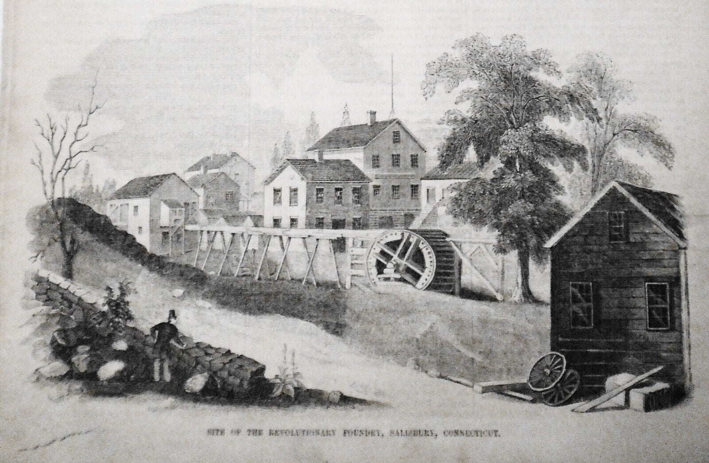 Gleason's Pictorial, June 10, 1854 - Andrew Jackson; Salisbury, CT; Hunterstown