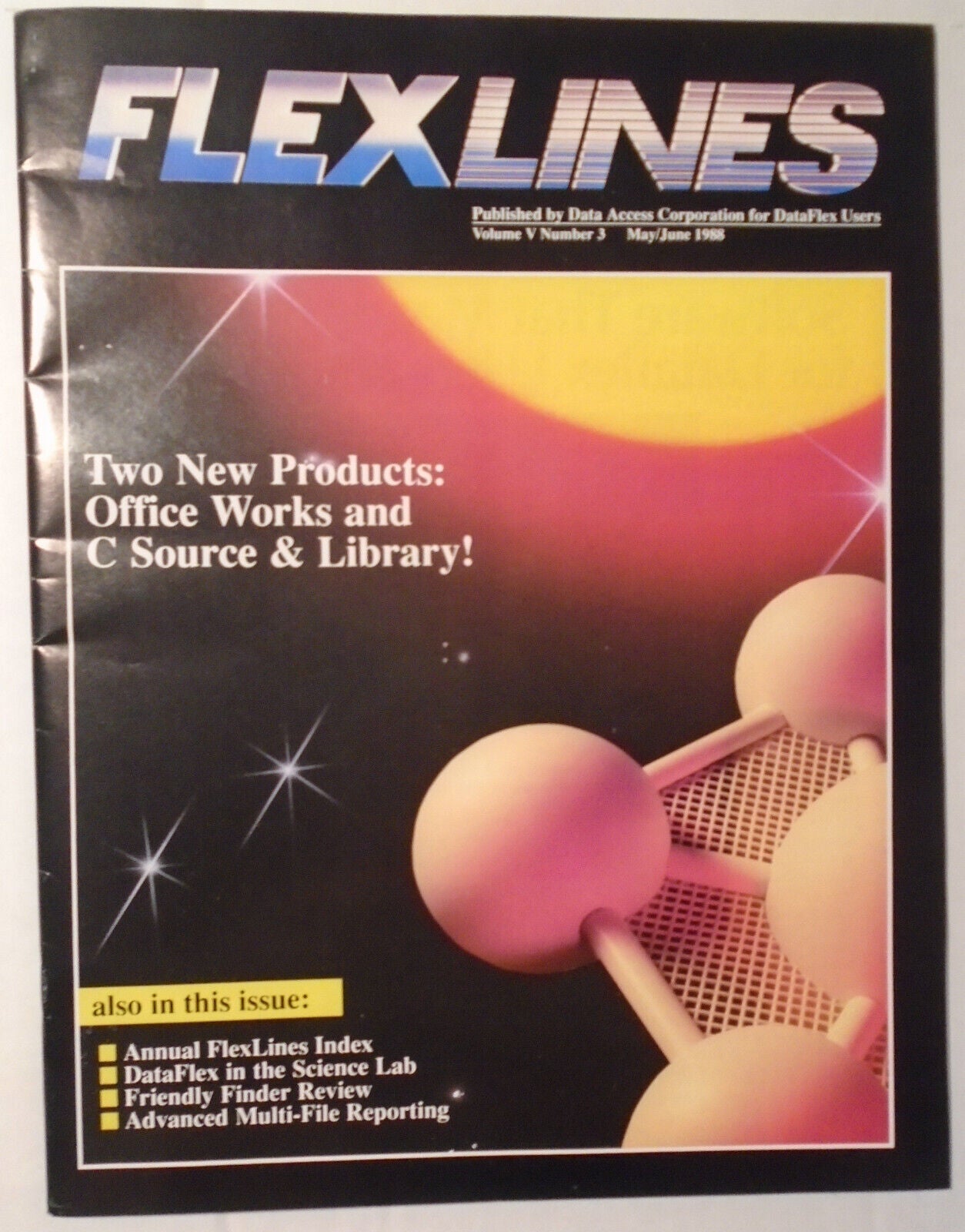 Dataflex Applications Development Database Press Kit - 1988