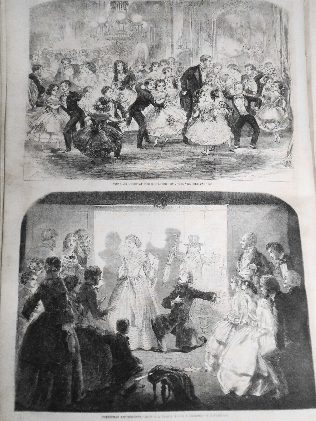 The Illustrated London News December 24, 1859 original with Christmas Supplement