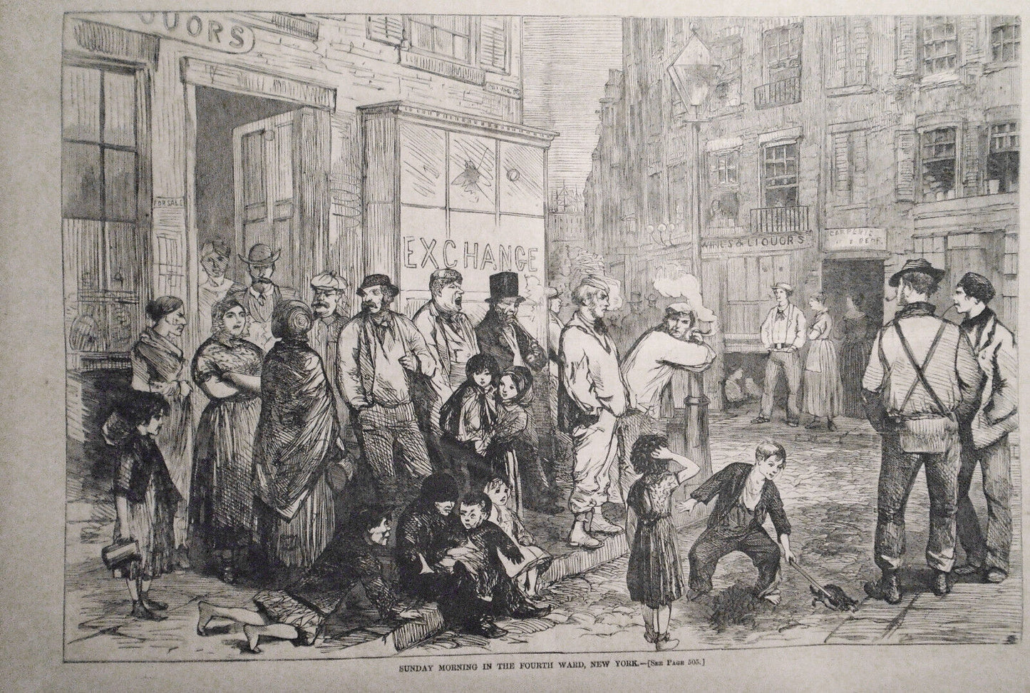 Harper's Weekly August 8, 1868 - Original - Maryland Flood; Polar Bear Hunt, etc