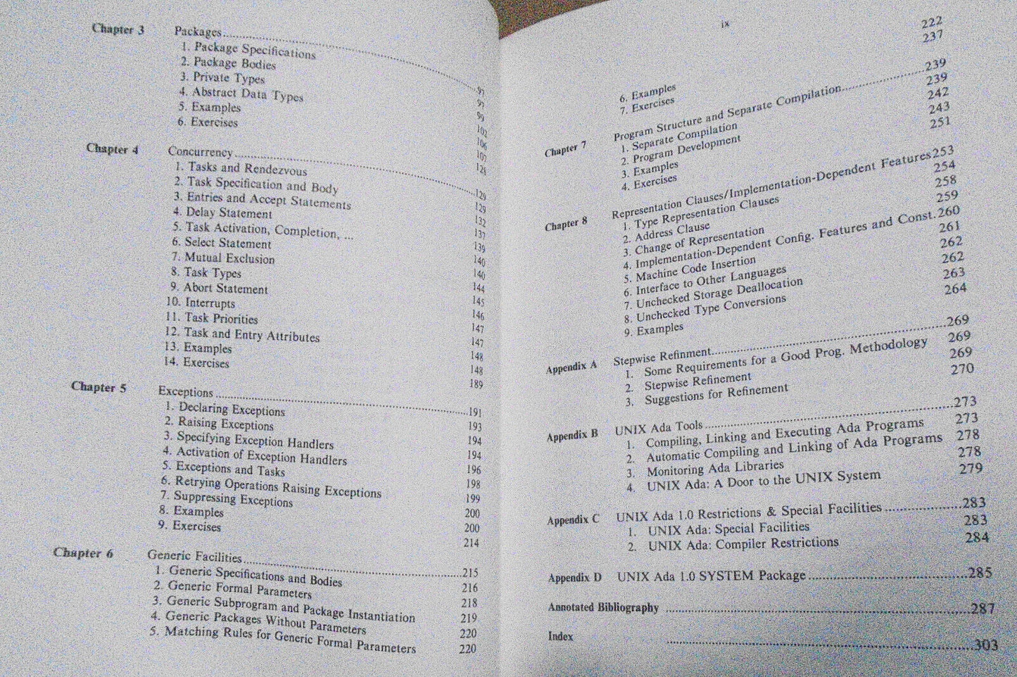 UNIX Ada programming, by Nahrain Gehani. 1987 First edition. 1st printing.