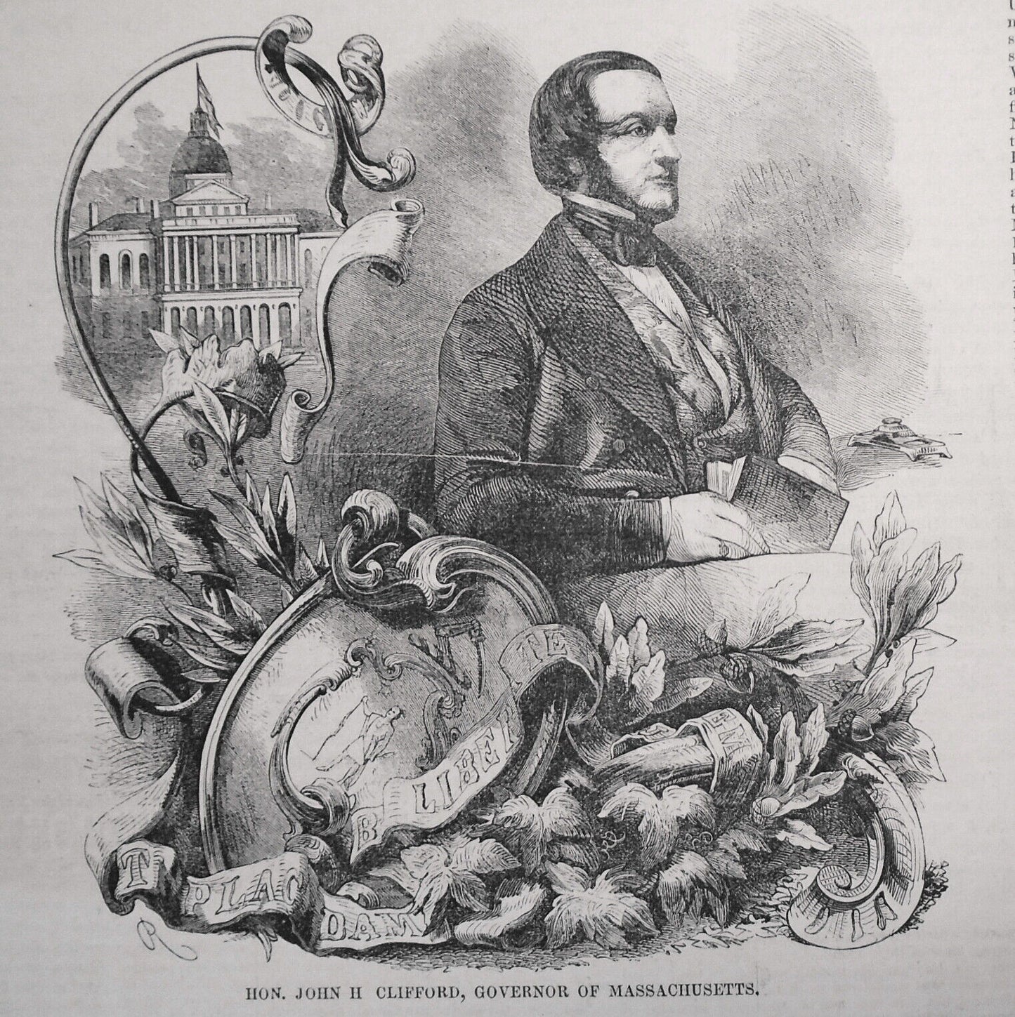 Representation Of The Old Brewery, At Five Points, New York  - Gleason's 1850s