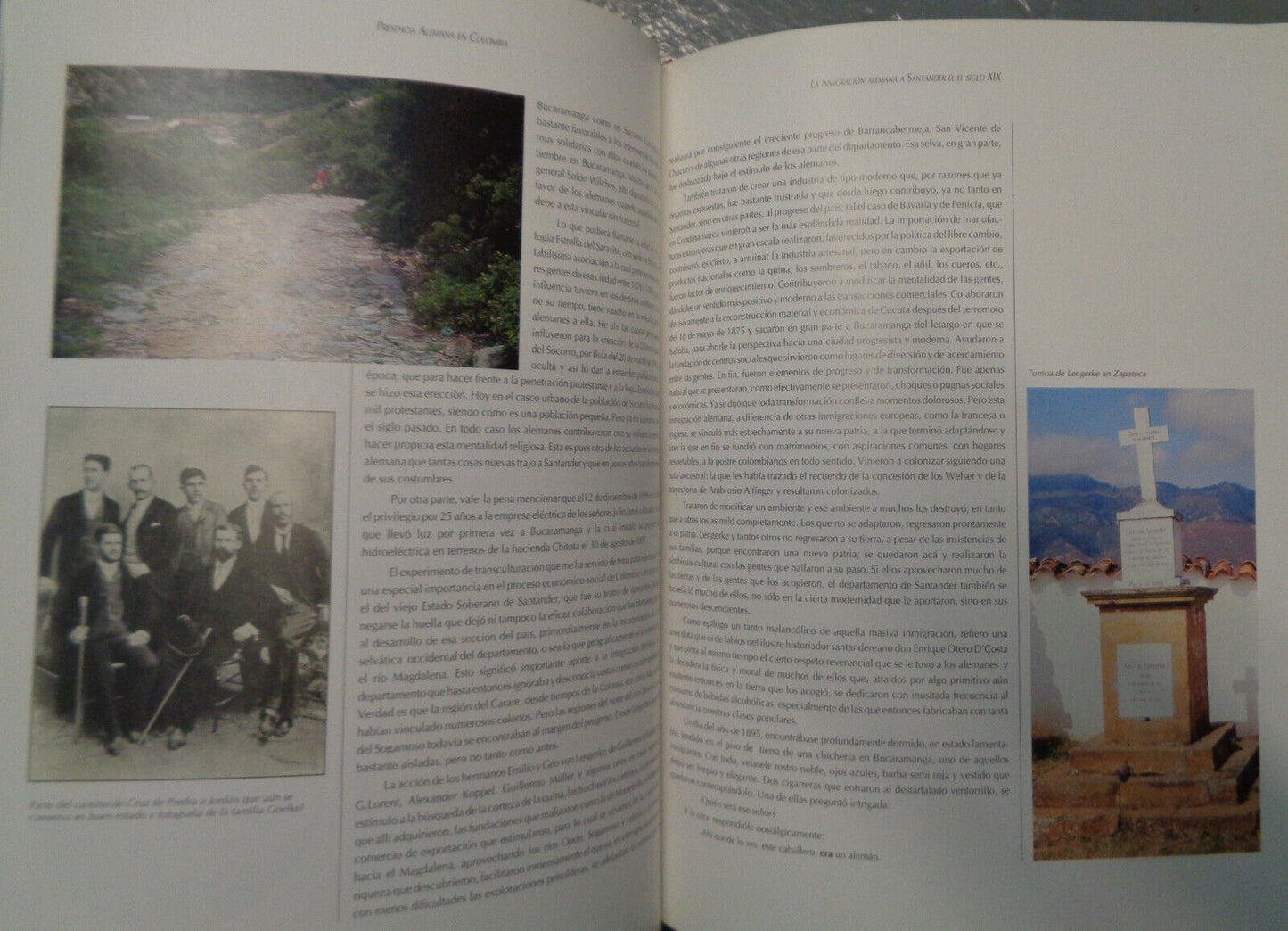 PRESENCIA ALEMANA EN COLOMBIA, by Claudia Tapias O. 1st ed 1993 -Spanish edition