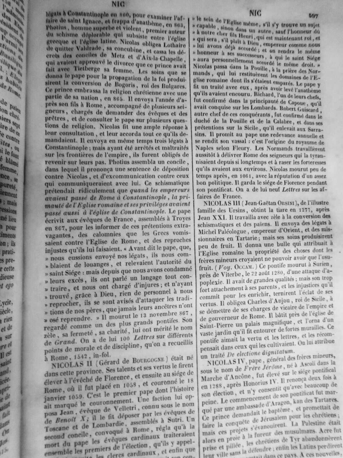 1839 Biographie universelle, ou, Dictionnaire historique des hommes... Tome 4.