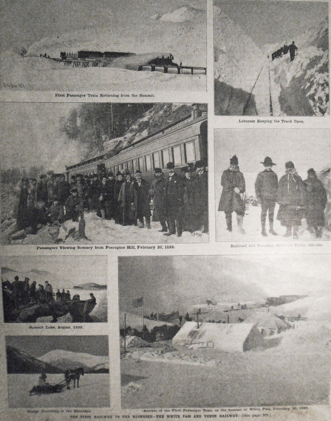 Scientific American - April 15, 1899. First Railway To The Klondike, etc