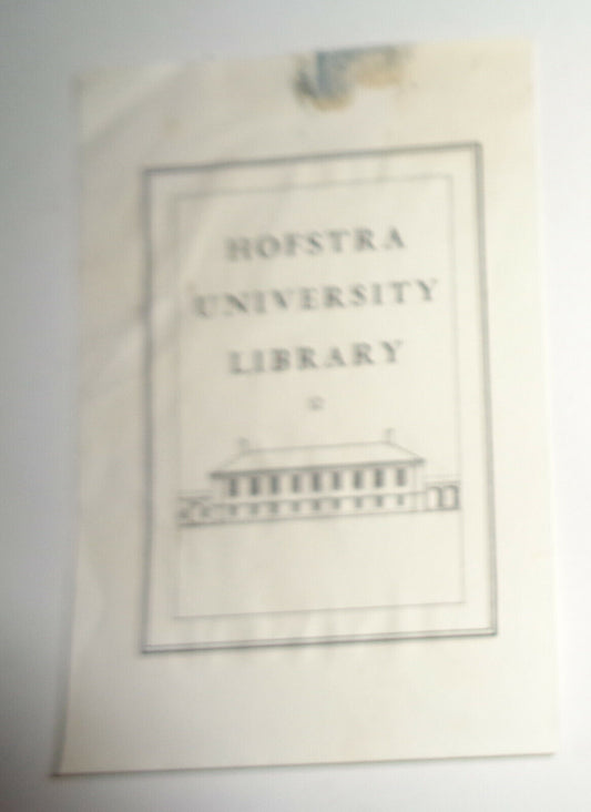 Hofstra University Library - Ex Libris Bookplate