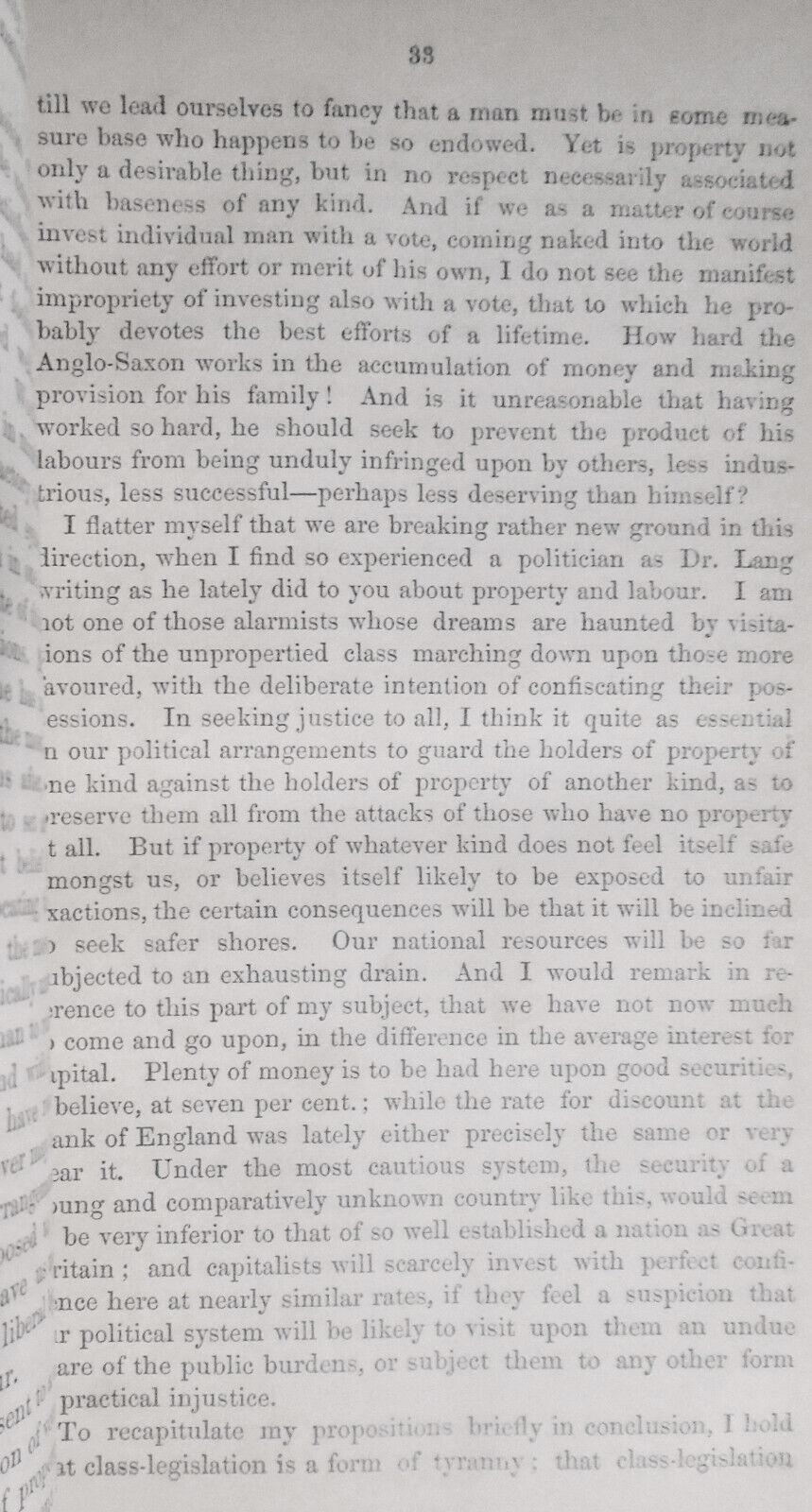 [Australia voting rights] 1857 An enquiry into the principles of representation