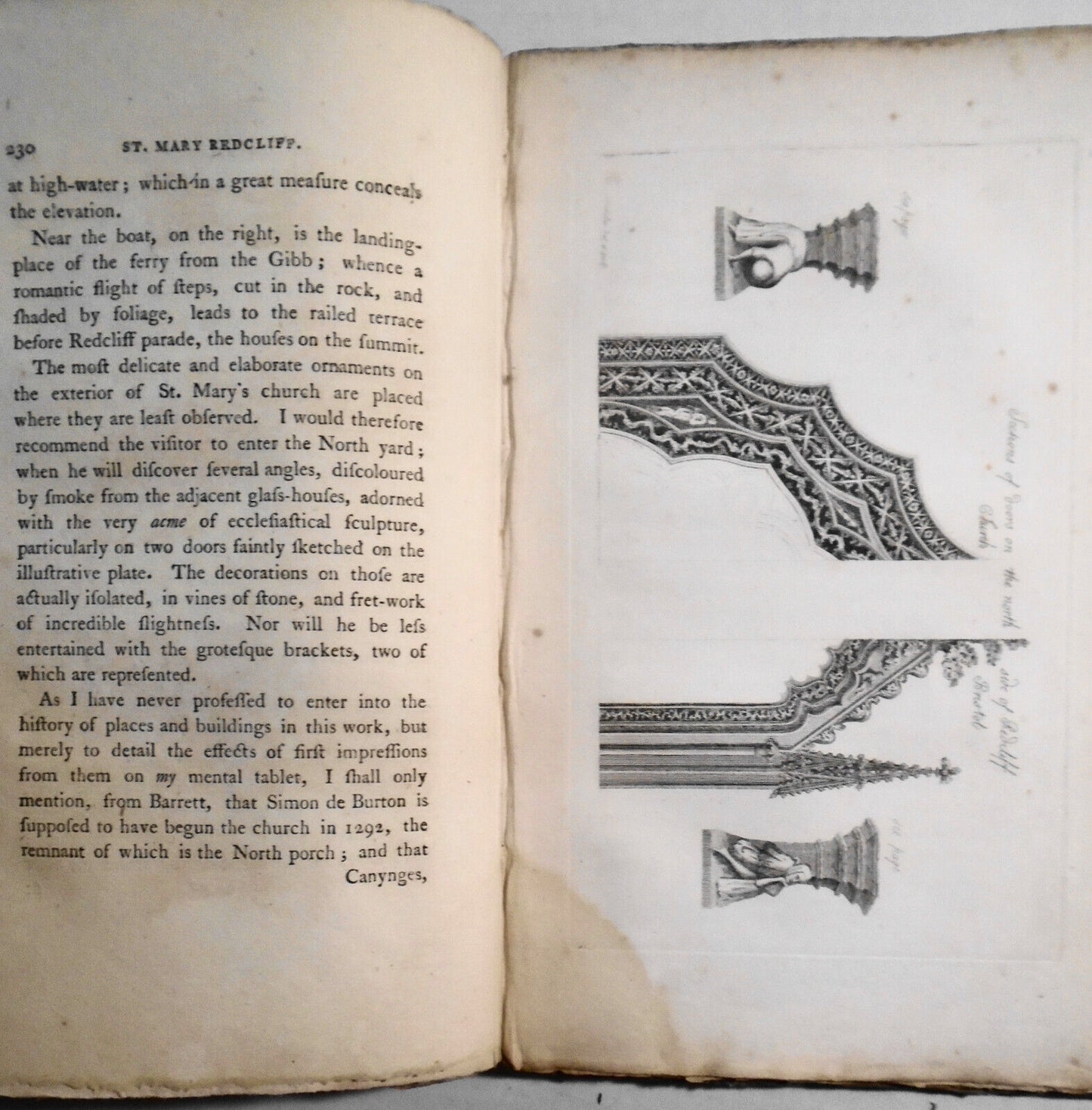 1807 First Impressions Or Sketches from Art and Nature, by James Peller Malcolm.