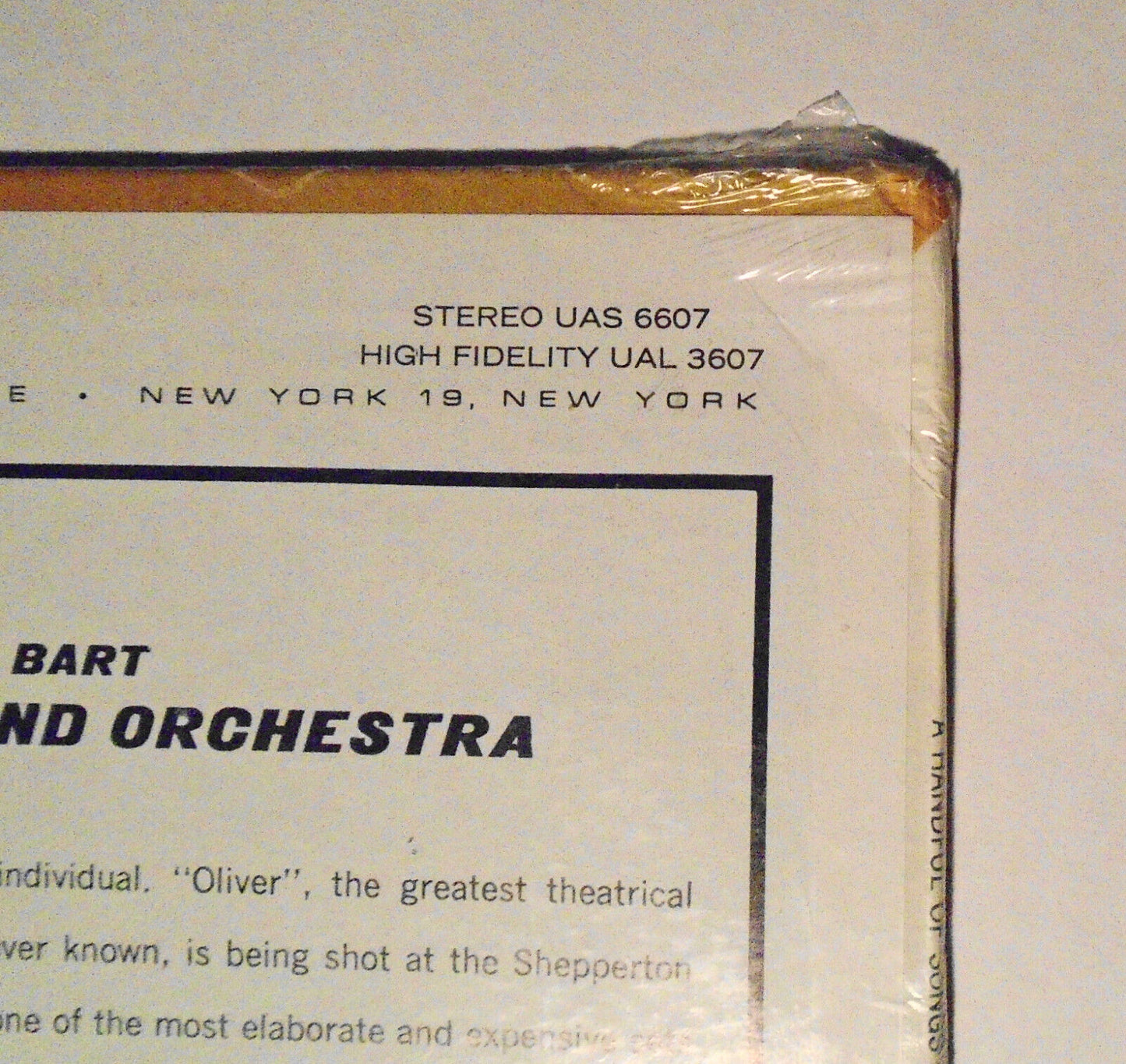 A Handful of Songs LP - Mike Sammes Singers / Johnny Harris & Orchestra - SEALED