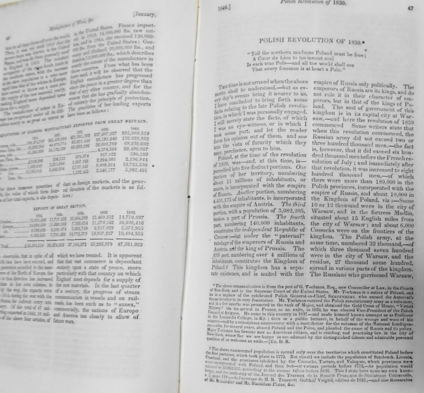 The United States Magazine and Democratic Review, Jan 1846 - Nathaniel Hawthorne