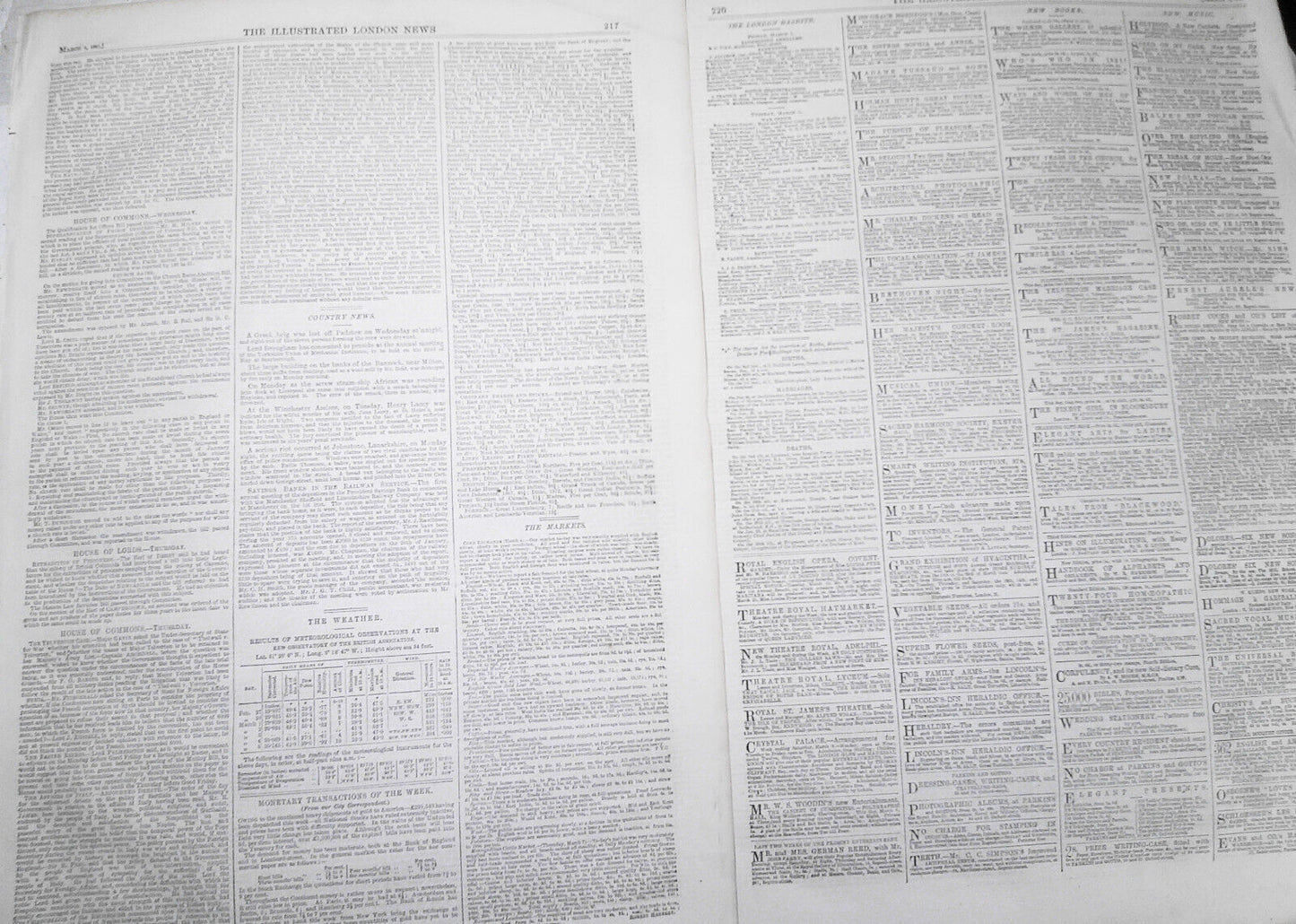 The Late Outbreak Among the Convicts at Chatham - Illustrated London News, 1861