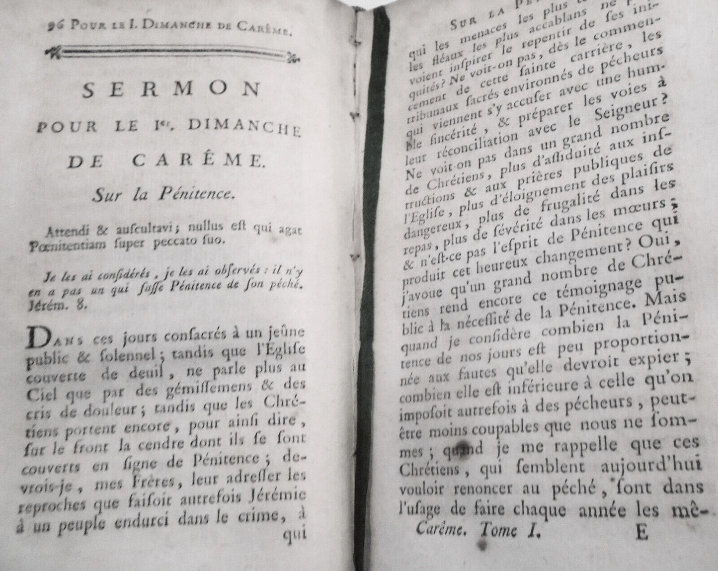 1788 Sermons pour l'Avent, le Carême, l'octave du St. Sacrement.. par M de Gery