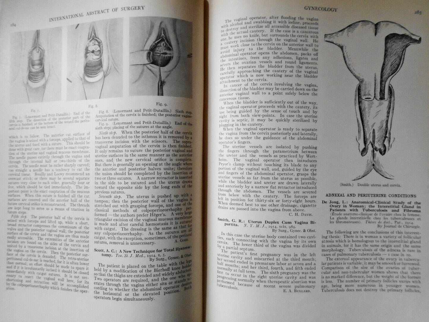 International Abstract Of Surgery --  Vol. 19, July To December, 1914