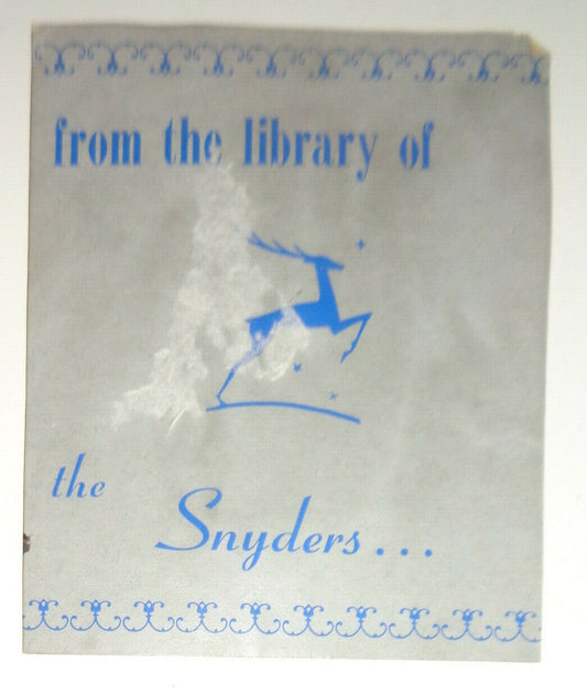 The Snyders - Ex-Libris bookplate