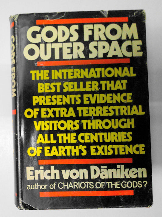 Gods From Outer Space, by Erich von Daniken. First Edition, 1971 - Hardcover/DJ