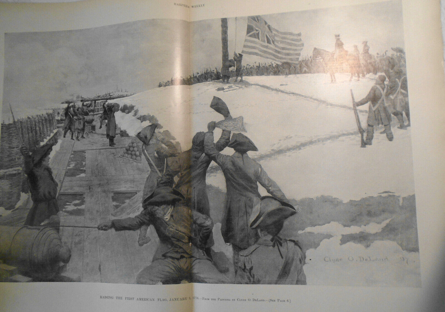 Harper's Weekly  January 1, 1898 -  Original - Frost: Ruffed-Grouse Shooting etc