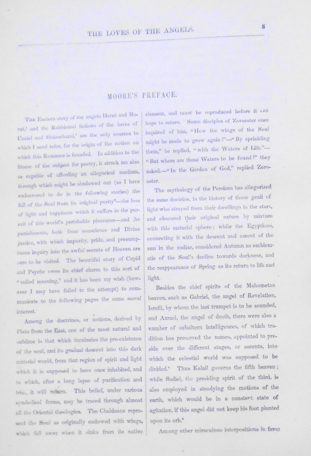 The poetical works of Thomas Moore. A new collated edition [185-?]. Illustrated