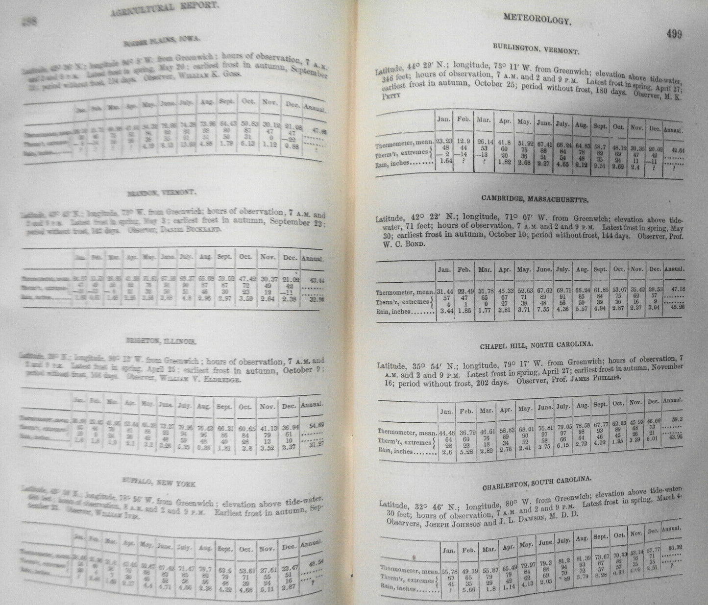Report of the Commissioner of Patents for the year 1858 : agriculture.