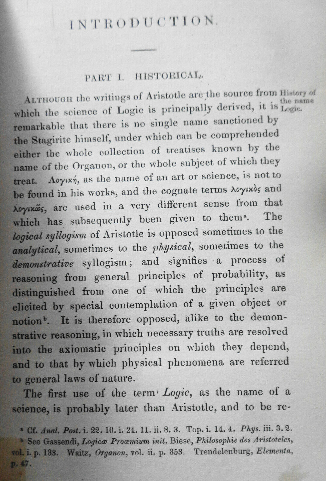 1862 Artis logicae rudimenta, from the text of Aldrich, by H.L. Mansel.