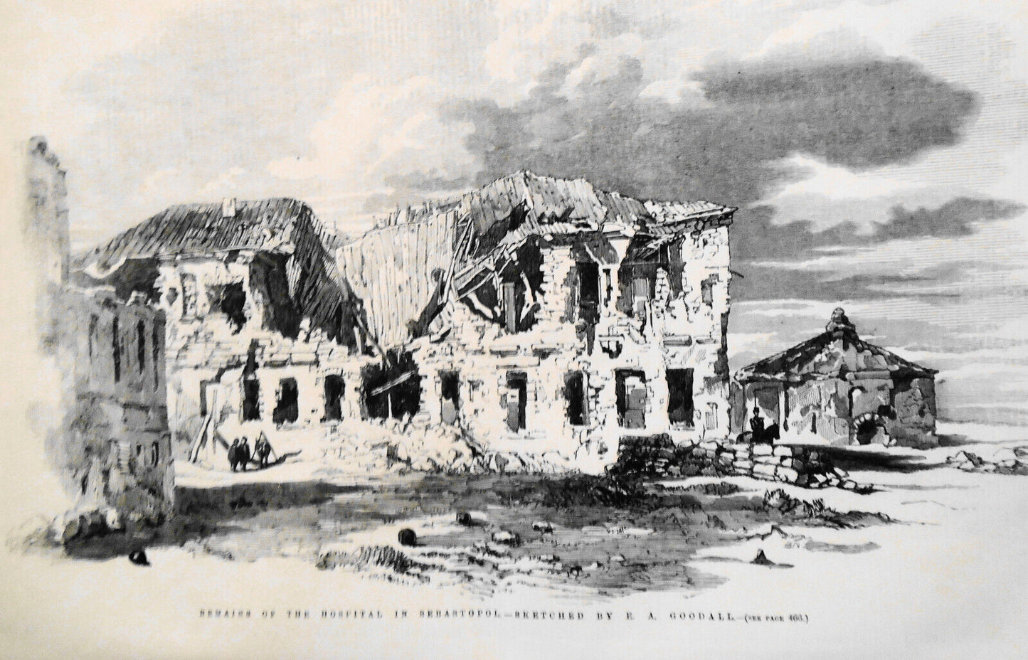 War in Sebastopol, etc - Illustrated London News October 20, 1855 original issue
