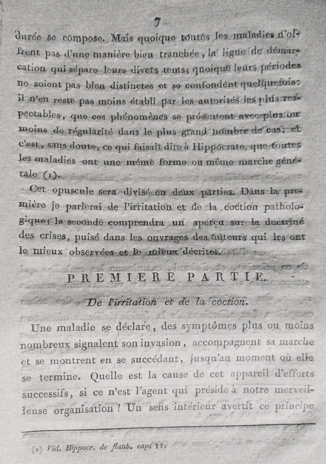 [SIGNED, Medicine] Essai sur les periodes que les maladies aigues 1808 - Bermond