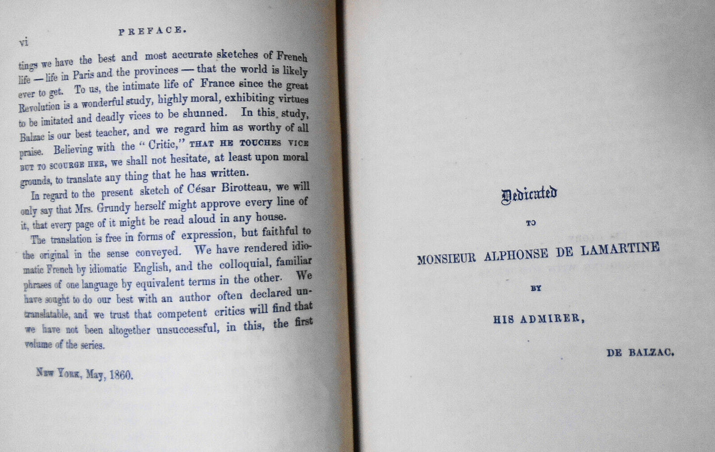 1860 Honoré de Balzac : The Greatness And Decline Of Cesar Birotteau