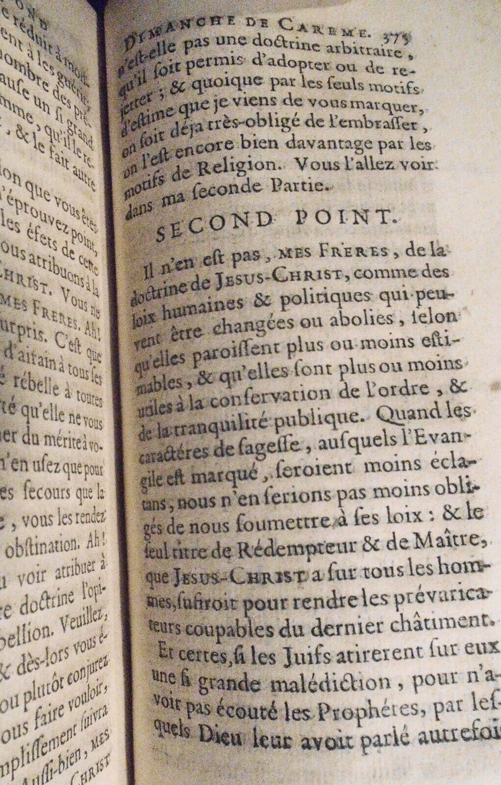 1736 Sermons du feu Pere Terrasson. Tome Premier